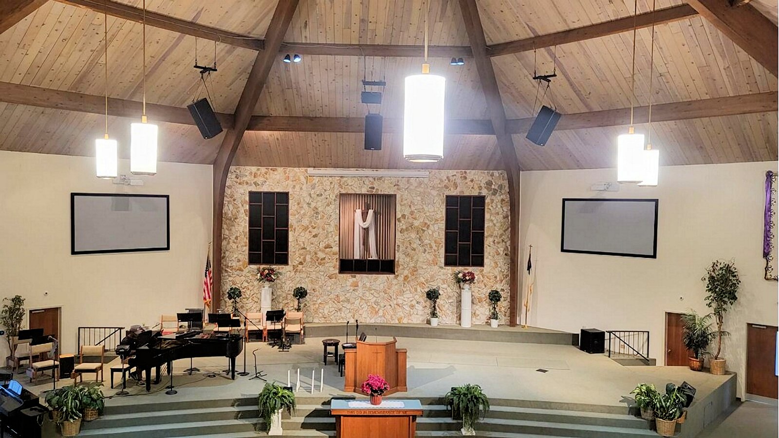 House of worship sound system